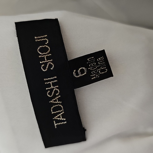 NWT Tadashi Shoji 6 Algiers Black and White Peony Floral Lace Cocktail‎ Dress - Picture 7 of 12